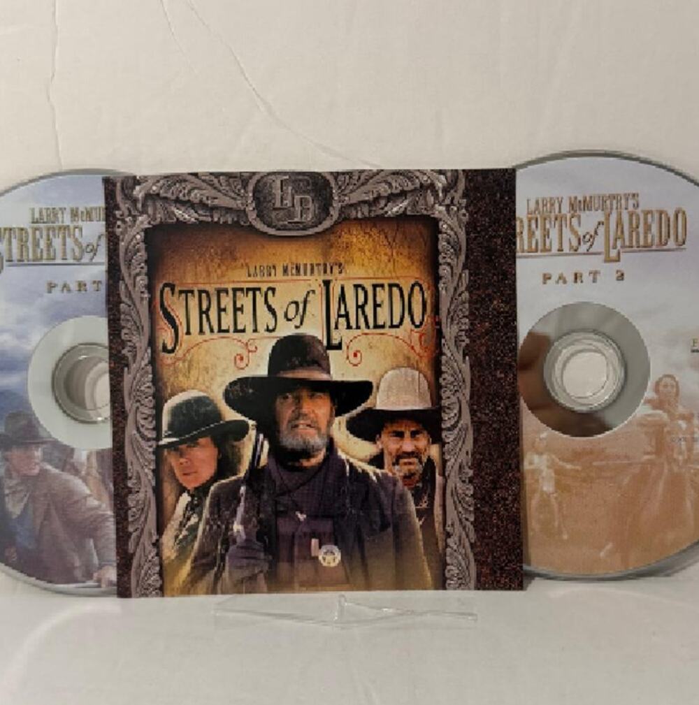 Larry McMurtry's Streets of Laredo DVD 2-Disc Set James Garner Western 1995